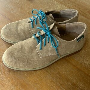G.H. Bass & Co Elliott Boys Suede Tan Shoe - Size 6M